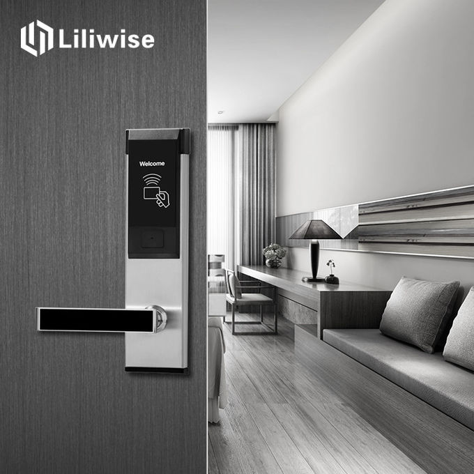Intelligent Electronic Hotel Locks ระบบล็อคประตูอัจฉริยะ Rfid ที่ทันสมัย 0