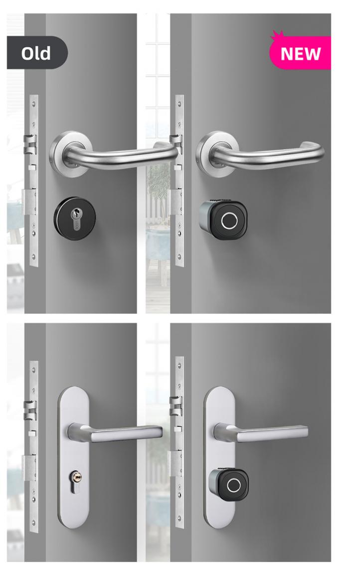 การออกแบบใหม่ ปลอดภัยและสะดวกสบาย ดิจิตอลสมาธิ ซิลินเดอร์ล็อคประตู 3