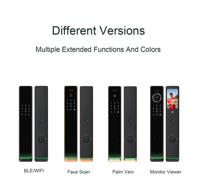 Liliwise อัตโนมัติไฟฟ้าสมาชิกล็อคประตู กันน้ํา ภายนอกลายนิ้วมือ ไม่มีกุญแจ Ttlock Tuya Smart Lock ด้วย Wifi 6