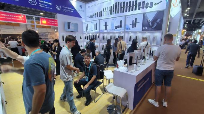 Liliwise Tuya Home Security ล็อคประตูหน้าล็อคประตูหน้าล็อคหน้านอก ดิจิตอลนิ้วมือ ป้องกันน้ํา ความปลอดภัย การจําเพาะใบหน้า 30