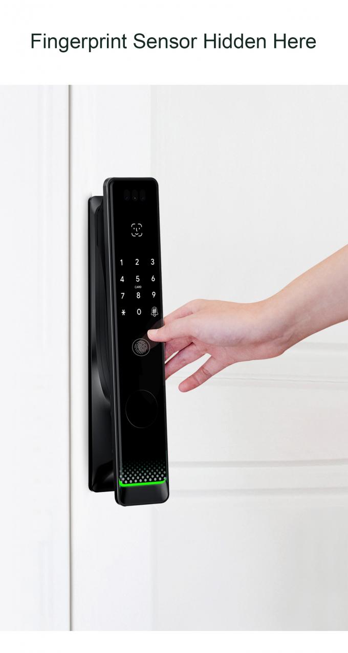 Liliwise Security Tuya Wifi Cerradura Inteligente Electronic Smart Locks Fingerprint Keyless Ttlock Digital Door Smart Lock 12