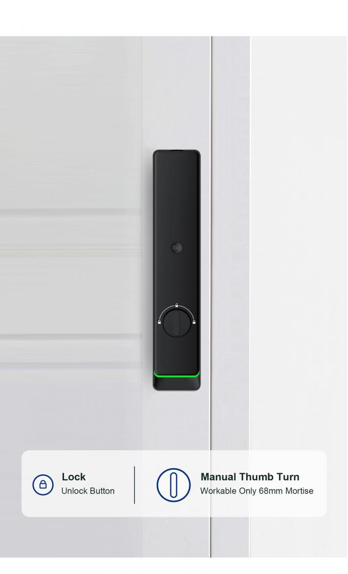 Liliwise Security Tuya Wifi Cerradura Inteligente Electronic Smart Locks Fingerprint Keyless Ttlock Digital Door Smart Lock 14