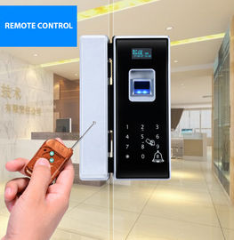 RF Card Biometric ล็อคประตูกระจกเซมิคอนดักเตอร์เซ็นเซอร์ความจุข้อมูลขนาดใหญ่