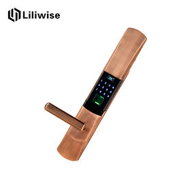 Deadbolt ล็อคประตู Keyless สมาร์ทล็อคประตูลายนิ้วมือดิจิตอล