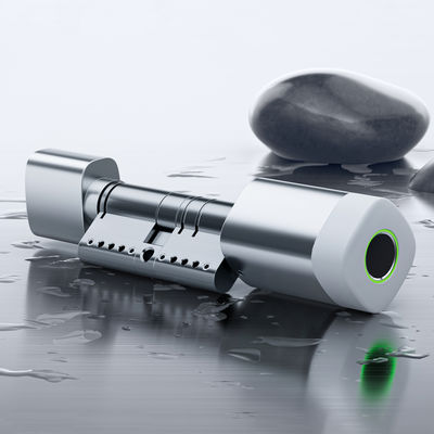 Liliwise Fingerprint RFID Card ล็อคประตูกันน้ํา ปรับ WiFi BLE Tuya Ttlock ล็อคกระบอกสมาร์ท สําหรับเปลี่ยนเครื่องจักรกลเก่า