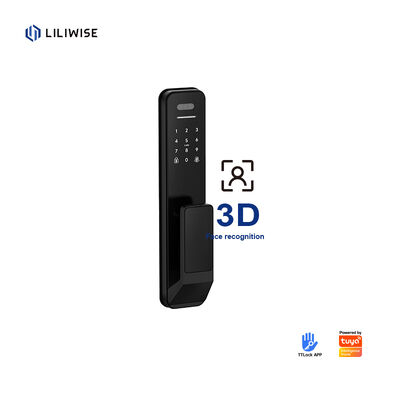 Liliwise Security Digital Doorbell Tuya Wifi Smart Fingerprint Lock Face Recognition Camera กล้องจับหน้า กล้องจับประตู กล้องจับประตู