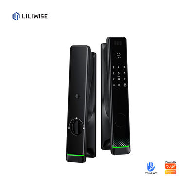 Liliwise Security Tuya Wifi Cerradura Intelligente อิเล็กทรอนิกส์ล็อคสมาร์ท ล็อคลายนิ้วมือ ไม่มีกุญแจ