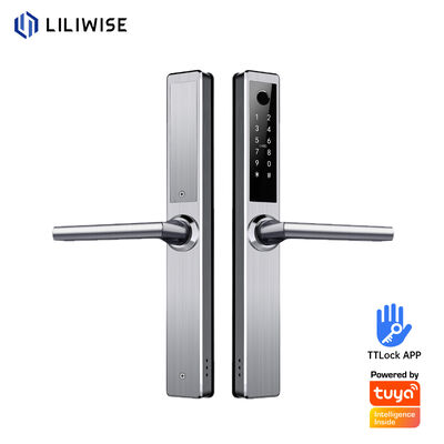 Liliwise สแตนเลส กันน้ํา Smart Lock Outdoor Tuya Ttlock Wifi Keyless Smart Door Lock พร้อมไฟ