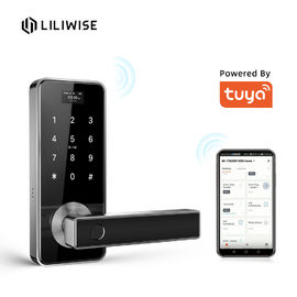 Tuya Biometric ล็อคประตูลายนิ้วมือจับดิจิตอล Keyless ล็อคประตูสมาร์ท