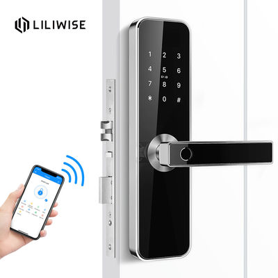 ลายนิ้วมือไบโอเมตริกซ์ Liliwise Electronic Keyless door locks Anti Thief