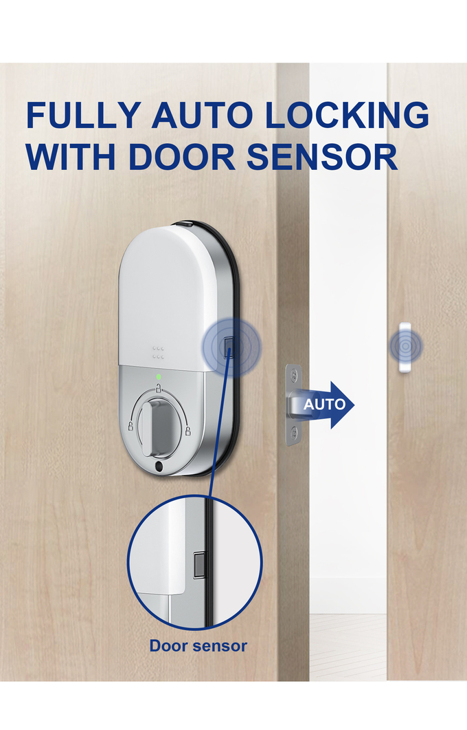 Inteligente Bluetooth Digital Door Lock สำหรับโรงแรมอพาร์ทเมนท์ 4